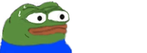 😥 Стикер «Pepe» для Telegram