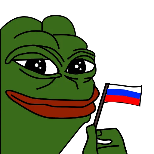 Стикерпак Pepe patriot для Telegram — скачать