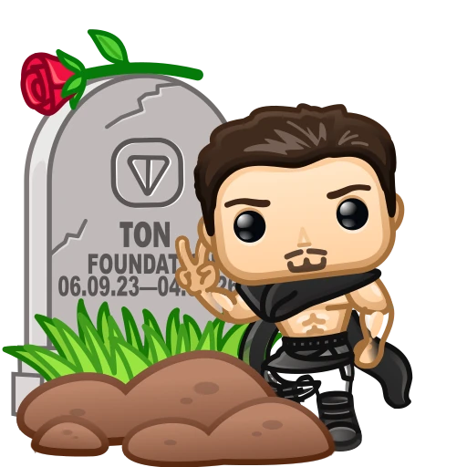 ⚰️ Стикер «Pepe and Redo» для Telegram
