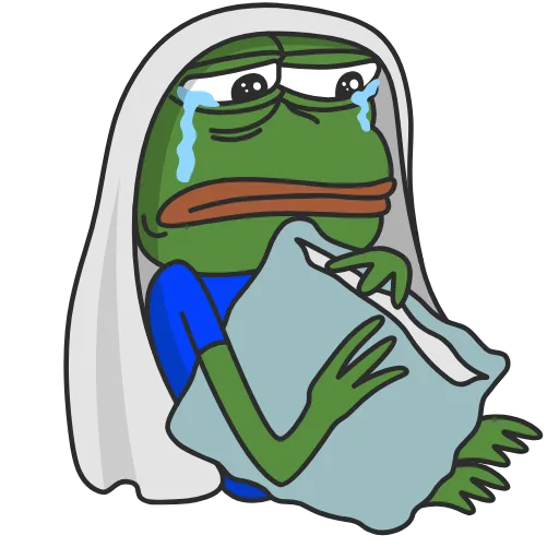 😭 Стикер «Pepe Пепе» для Telegram