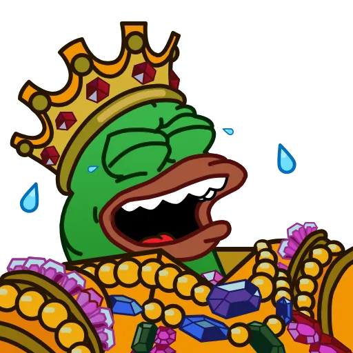 👑 Стикер «Pepe Пепе» для Telegram