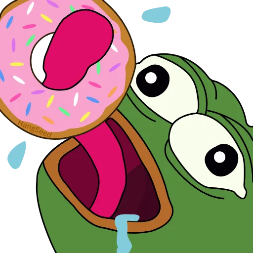 🍩 Стикер «Pepe Пепе» для Telegram