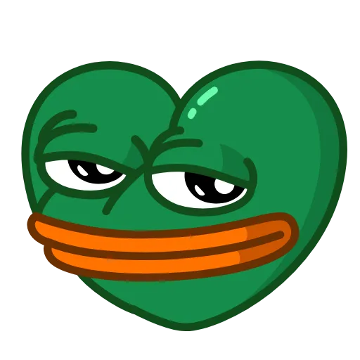 ❤️ Стикер «Pepe Пепе» для Telegram
