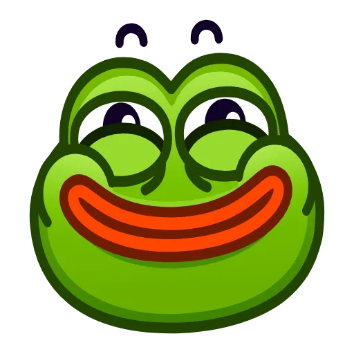 Стикерпак Pepe emoji для Telegram — скачать