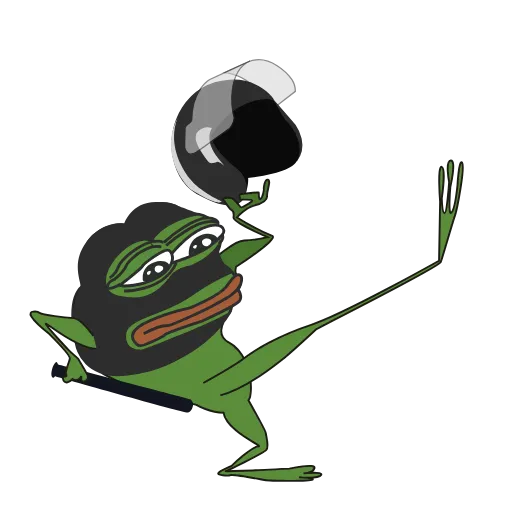 🐸 Стикер «PePe The Impaler» для Telegram