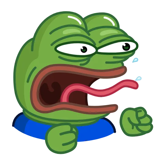 🐸 Стикер «PePe The Impaler» для Telegram