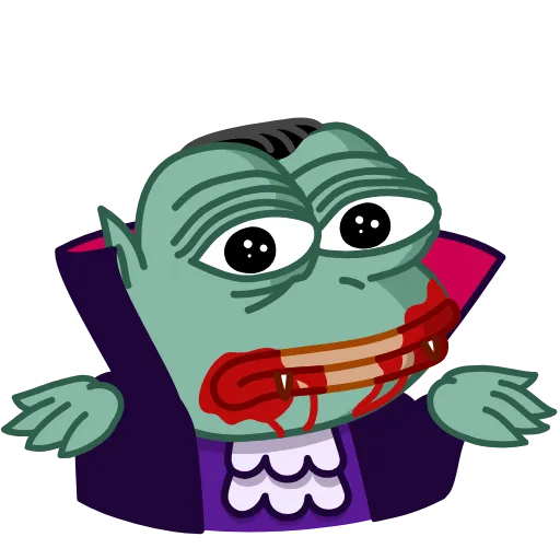 🐸 Стикер «PePeTheImpaler» для Telegram