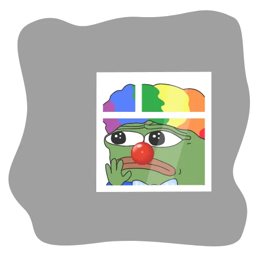 🐸 Стикер «PePe The Impaler IV» для Telegram