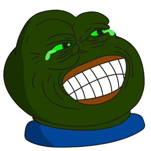 Стикерпак Pepe Toxic для Telegram