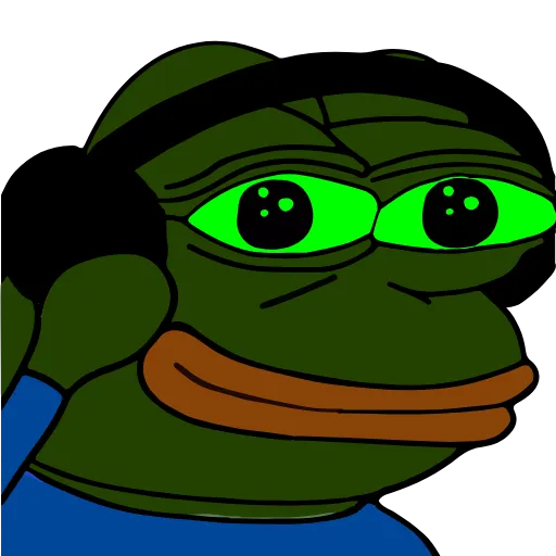 🎵 Стикер «Pepe Toxic» для Telegram