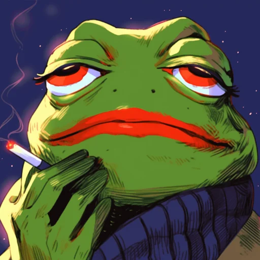 🚬 Стикер «Pepeverse» для Telegram