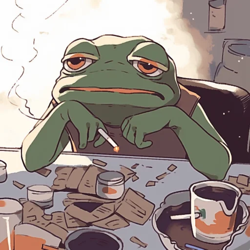 🚬 Стикер «Pepeverse» для Telegram