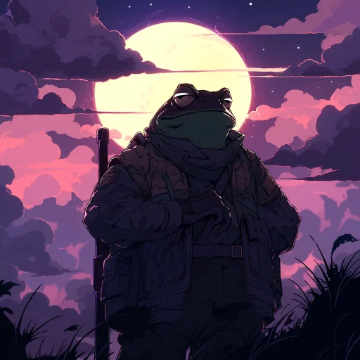 🌅 Стикер «Pepeverse» для Telegram