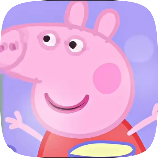 Стикерпак Peppa Pig для Telegram