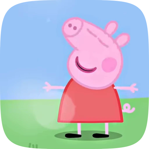 🐷 Стикер «Peppa Pig» для Telegram