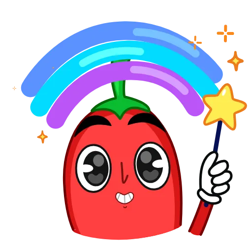 🌈 Стикер «Чили» для Telegram