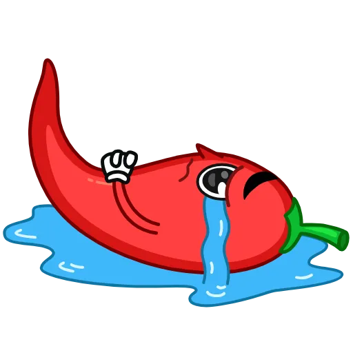 😭 Стикер «Чили» для Telegram