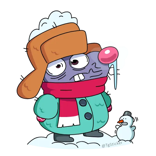 🥶 Стикер «Perchick» для Telegram