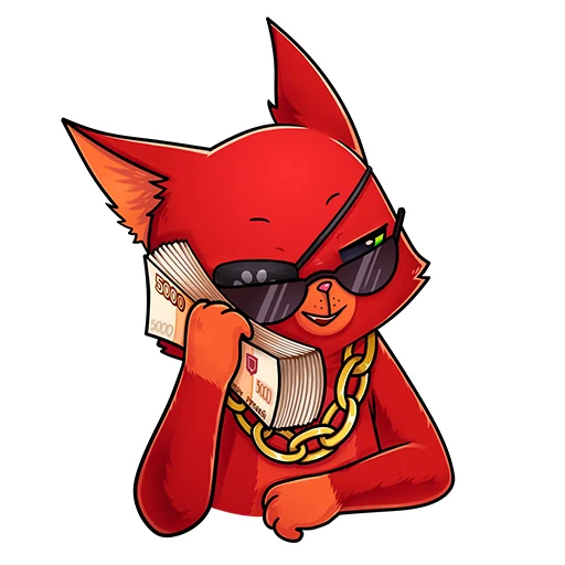 😎 Стикер «Кот Перчик» для Telegram