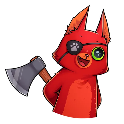 😏 Стикер «Кот Перчик» для Telegram