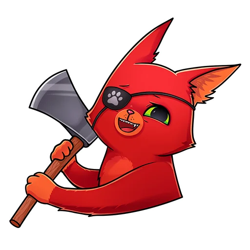🥹 Стикер «Кот Перчик» для Telegram