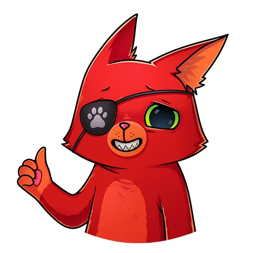 🫠 Стикер «Кот Перчик» для Telegram