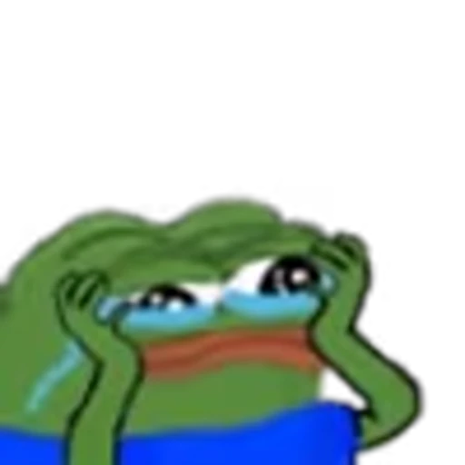 😭 Эмодзи «peppo» для Telegram