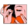 💅 Эмодзи «😼 Набор эмоджи с восточной эстетикой» для Telegram