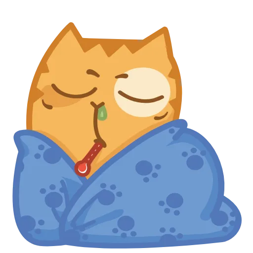 🤒 Стикер «Persik Animated» для Telegram