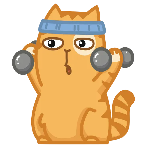 💪 Стикер «Persik Animated» для Telegram