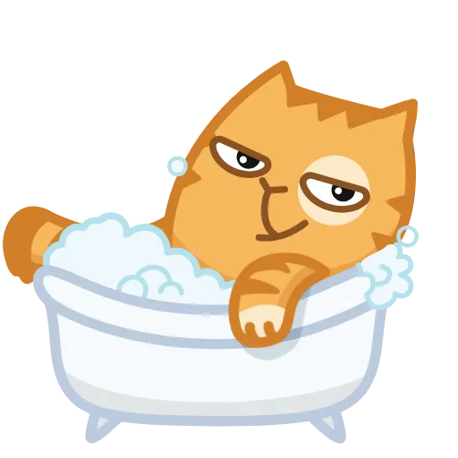 🛁 Стикер «Persik Animated» для Telegram