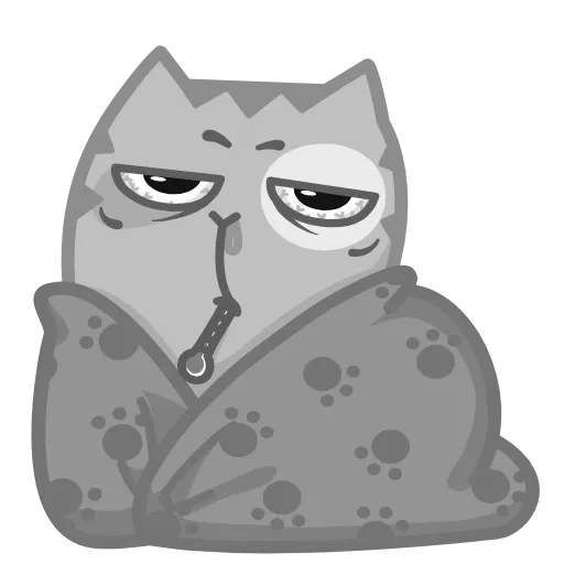 🤒 Эмодзи «Серый Персик» для Telegram