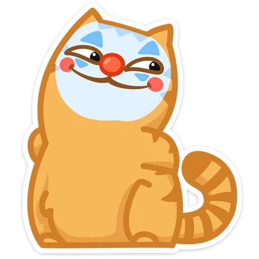 ☺️ Стикер «Забавный Персик» для Telegram