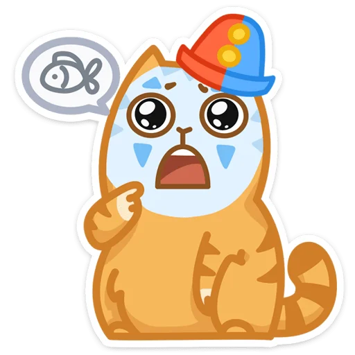 🍔 Стикер «Забавный Персик» для Telegram