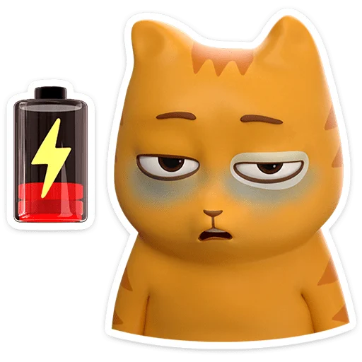 😼 Стикер «Персик в 3D» для Telegram