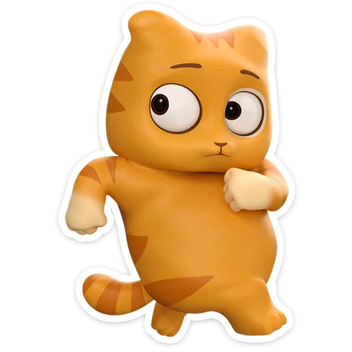 😼 Стикер «Персик в 3D» для Telegram