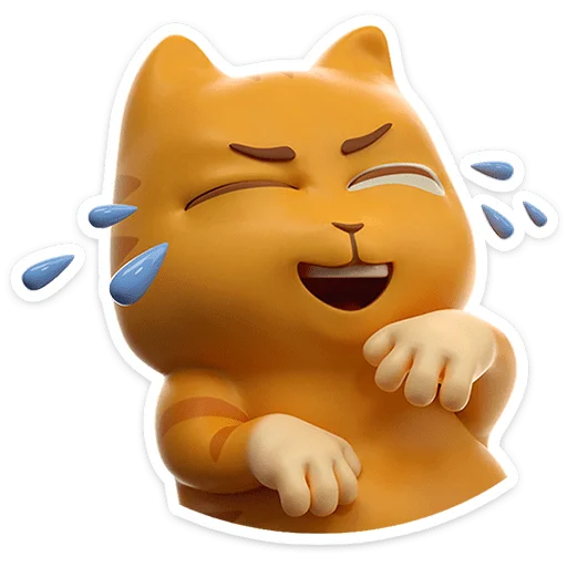 😆 Стикер «Персик в 3D» для Telegram