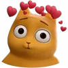 🥰 Эмодзи «Персик в 3D» для Telegram