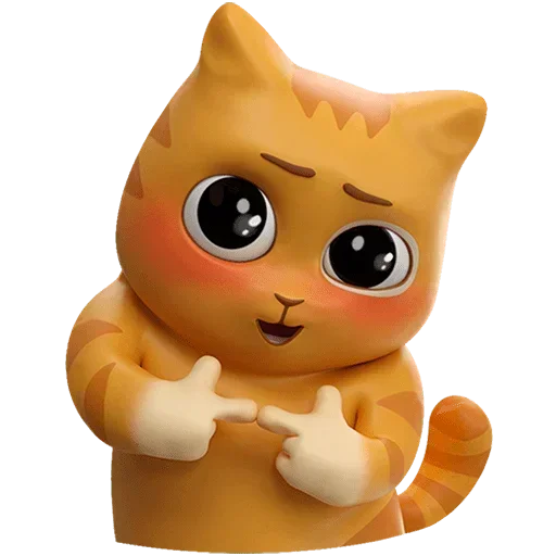 🥹 Стикер «Персик в 3D Без Текста» для Telegram