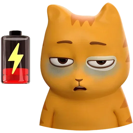🪫 Стикер «Персик в 3D Без Текста» для Telegram