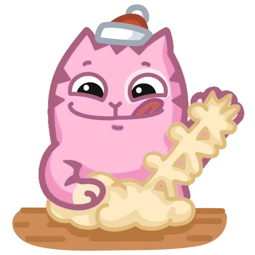 😋 Стикер «Персик Розовый» для Telegram