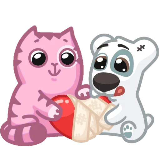 ❤️‍🩹 Стикер «Персик Розовый» для Telegram