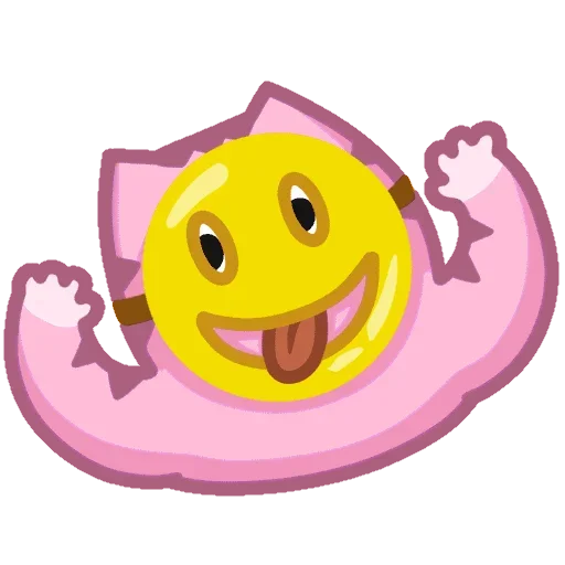 😜 Стикер «Персик Розовый» для Telegram