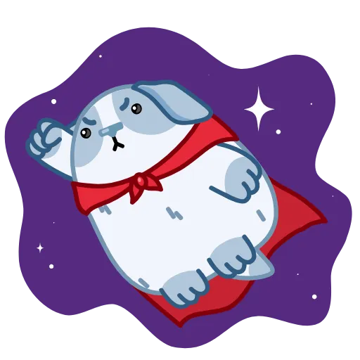 🦸‍♂ Эмодзи «Пёс Полтос» для Telegram