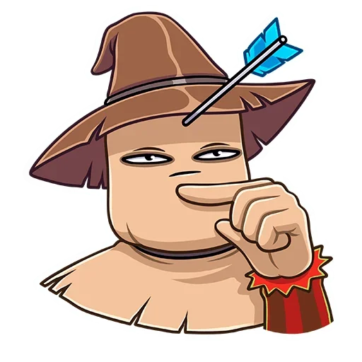 🤔 Стикер «Пэч» для Telegram