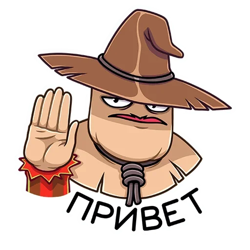 👋 Стикер «Пэч» для Telegram