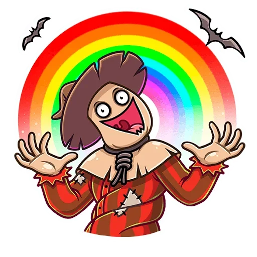 🌈 Стикер «Пэч» для Telegram