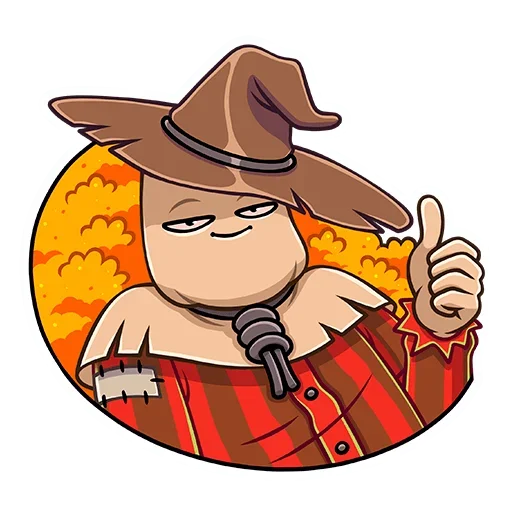 👍 Стикер «Пэч» для Telegram