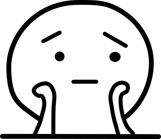 🤔 Стикер «我想静静» для Telegram