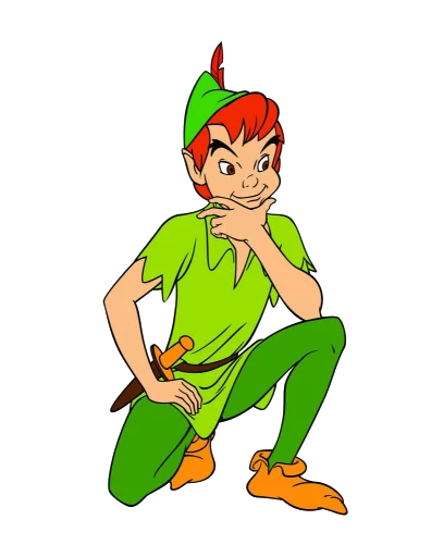 🤔 Стикер «Peter Pan» для Telegram